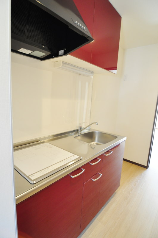 アルメゾン鳩山小用のキッチン|使いやすいキッチンです