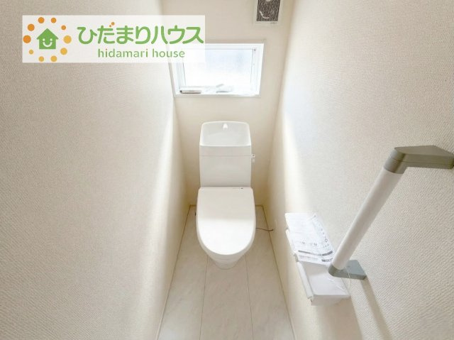 【トイレ】 | かすみがうら市下稲吉2期　新築戸建　4号棟 | トイレは1F、2F共に完備！取り合いになることがありませんね(^^)/