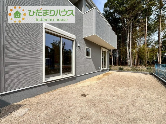 【庭】 | かすみがうら市下稲吉2期　新築戸建　4号棟 | お庭付物件になります！お庭遊びや、プールなどお子様も大喜び(^^)