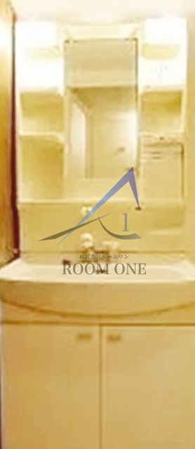 ラフィネ大崎（Ａ）１の洗面所|洗面台です。