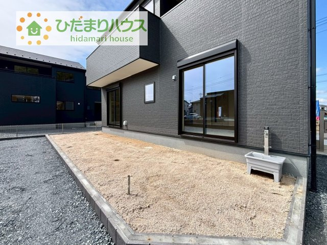【庭】 | かすみがうら市下稲吉2期　新築戸建　7号棟 | お庭付物件になります！お庭遊びや、プールなどお子様も大喜び(^^)