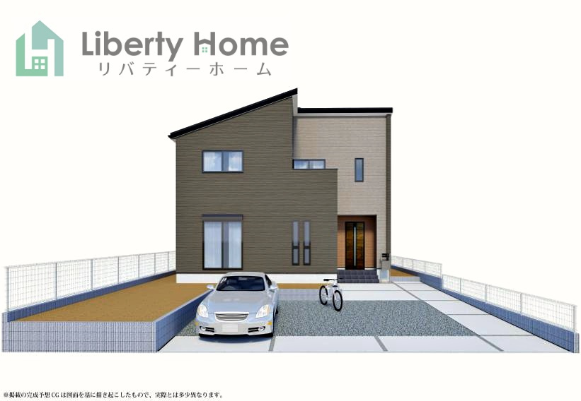 鹿嶋市厨第1　新築戸建の完成予想図|ご予約をいただければ、『平日の空いた時間』『周辺物件まとめて見たい』『1件だけ見たい』ももちろん可能です♪
お気軽にお問合せください♪