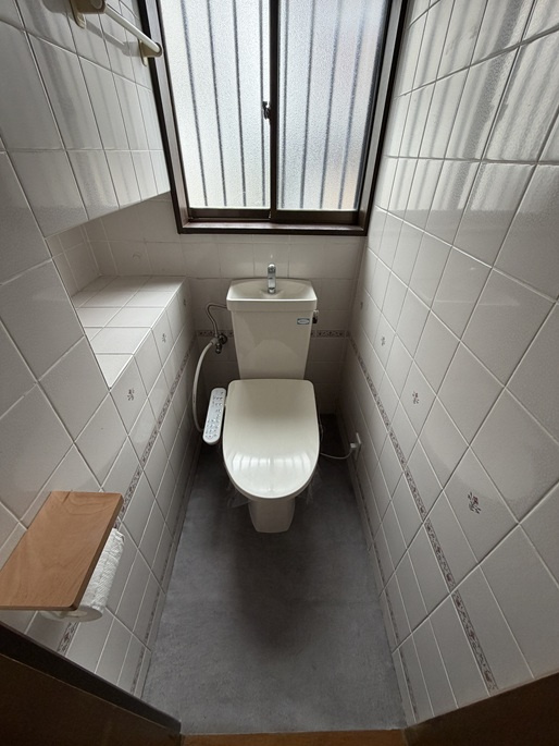千葉市中央区白旗戸建のトイレ|初期費用ご相談ください！