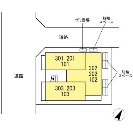 【区画図】 | フラクタス南林間
