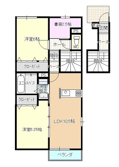 スターリット・スカイ・Ｔの間取り