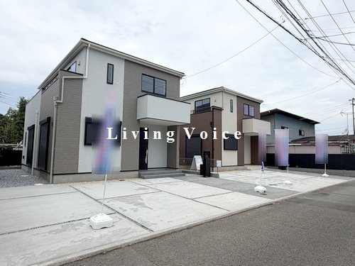 【外観】 | 【仲介手数料０円】藤沢市大庭3期　新築一戸建て　全2棟 | 全体【仲介手数料０円】藤沢市大庭3期　新築一戸建て　全2棟