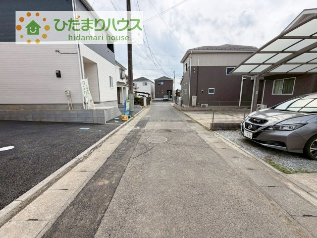 【前面道路含む現地写真】 | 取手市宮和田第9　新築戸建　1号棟