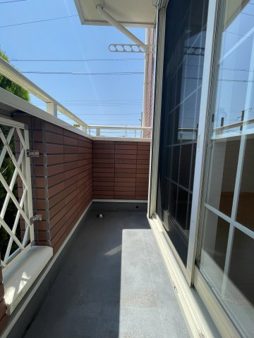 ステーション館　Ⅰのバルコニー