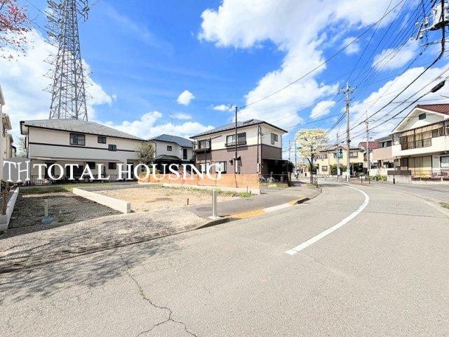 【前面道路含む現地写真】 | 府中市西府町4丁目　新築戸建　全2棟