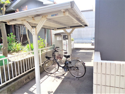 【その他共用部分】 | フレグランス川口 | 屋根付き駐輪場