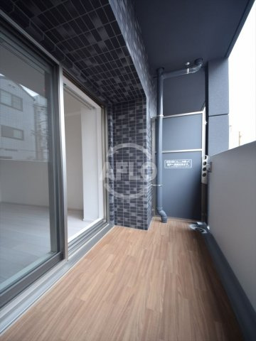 レオンコンフォート阿波座西のバルコニー|レオンコンフォート阿波座西　バルコニー