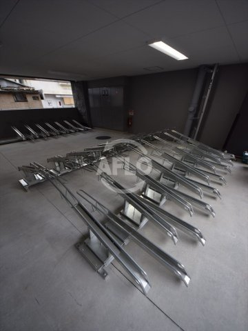 レオンコンフォート阿波座西のその他共用部分|レオンコンフォート阿波座西　屋内駐輪場