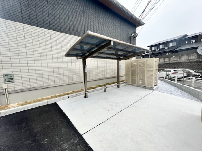 ファミールヴィラ　A棟の駐車場