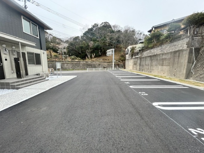 ファミールヴィラ　A棟の駐車場