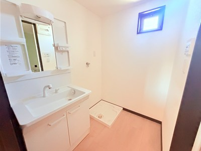 ビオス筑後の洗面所