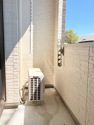 ビオス筑後のバルコニー