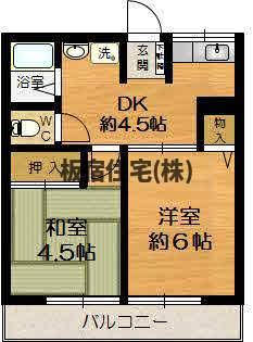 【間取り】 | サニーヒルⅠ