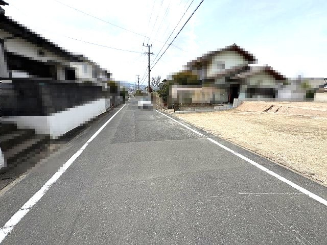 【その他】 | 大野城市緑ケ丘1丁目1期　1号棟（全1棟）【仲介手数料無料・0円】 | 現地写真。前面道路です。