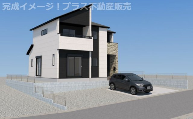 【外観】 | 大野城市緑ケ丘1丁目1期　1号棟（全1棟）【仲介手数料無料・0円】 | 現地写真。プラス不動産販売なら、現場の全ての棟をまとめてご見学頂けます。