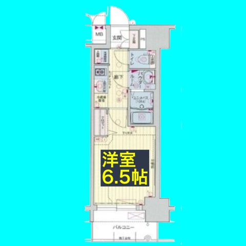 プレサンスNAGOYA本陣の間取り