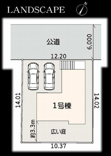 【区画図】 | 【仲介手数料０円】茅ヶ崎市堤　新築一戸建て | 【仲介手数料０円】茅ヶ崎市堤　新築一戸建て