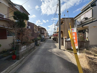 【前面道路含む現地写真】 | 右京区太秦安井車道町　建築条件なし