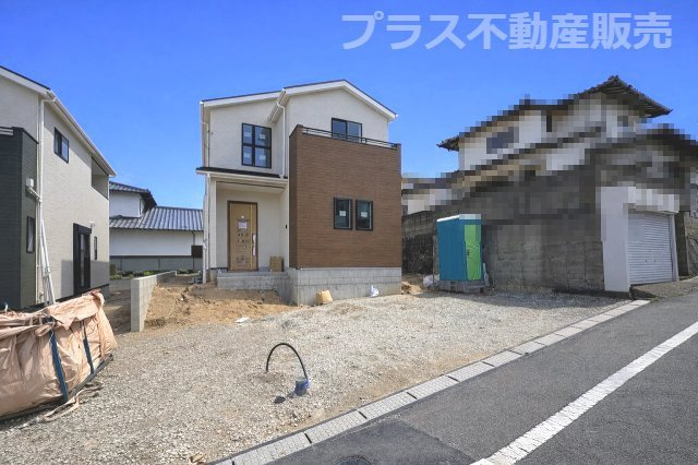 【外観】 | 大野城市南ケ丘5丁目6期　2号棟（全2棟）【仲介手数料無料・0円】 | まもなく完成。ご内覧は可能です。ご見学はプラス不動産販売にお任せ下さい。