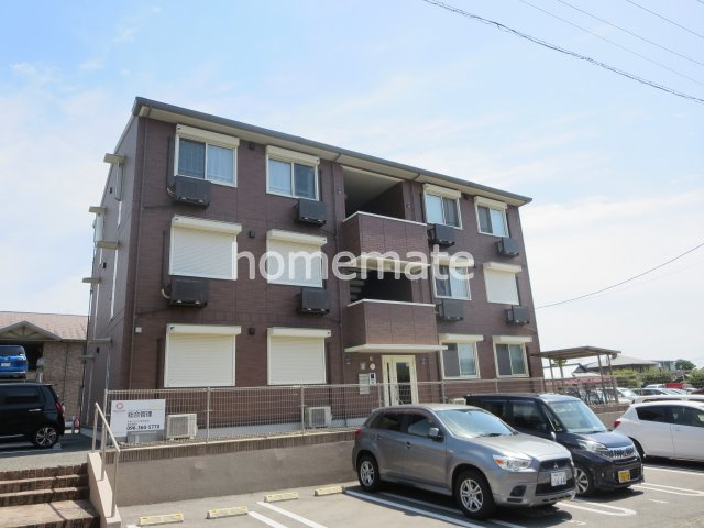 熊本市西区池田１丁目のアパートの外観