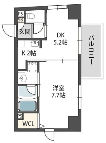 カーサ セレーネの間取り