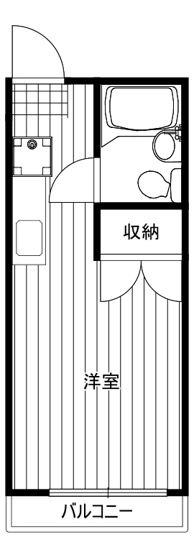 【間取り】 | パークハイツ中島Ⅱ