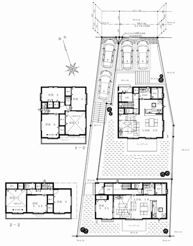 【間取り】 | 【仲介手数料０円】藤沢市藤沢5丁目Ⅱ　新築一戸建て　全2棟 | 【仲介手数料０円】藤沢市藤沢5丁目Ⅱ　新築一戸建て　全2棟