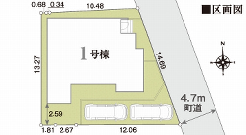 【仲介手数料０円】大磯町国府本郷第2期　新築一戸建ての区画図|【仲介手数料０円】大磯町国府本郷第2期　新築一戸建て