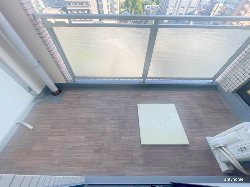 ロベリア弐番館　仲介手数料無料のバルコニー