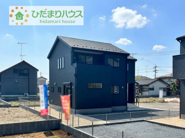 【外観】 | かすみがうら市下稲吉2期　新築戸建　8号棟 | たっぷりの陽光と心地よい風が舞い込む住まい♪