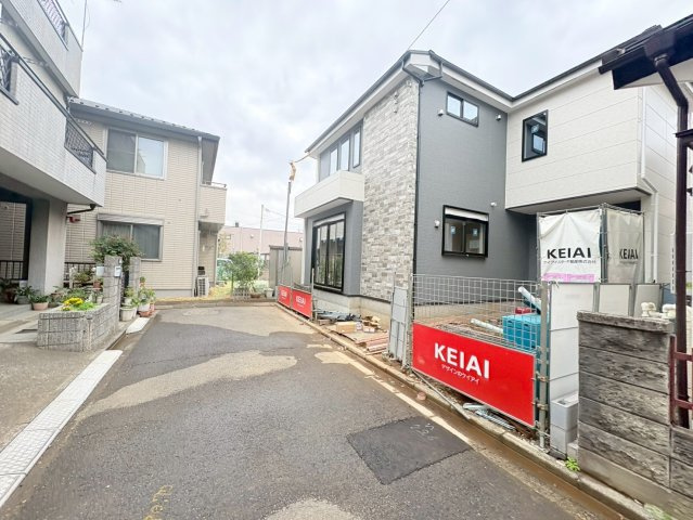 川越市旭町2丁目　新築分譲　東武東上線『川越駅』徒歩19分　【大塚小学区】の前面道路含む現地写真