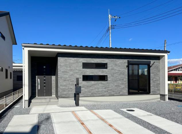 【外観】 | 常総市本石下第1期　新築戸建　8号棟 | 人気の平屋一戸建て☆彡