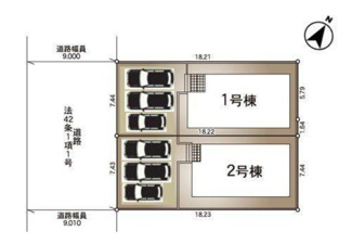 【区画図】 | 新築　新潟市西区寺尾前通 第3  1号