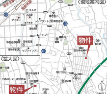 海老名市国分寺台第17　全２棟の地図