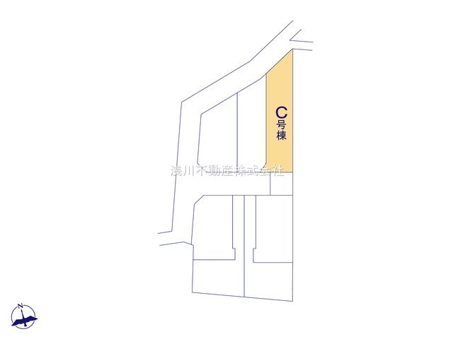 八王子市　弐分方町　新築一戸建て　１１期の区画図|～全7棟の新しいコミュニティが誕生～