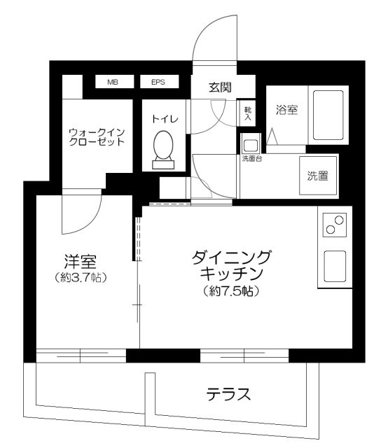 ｔｏｇｇｌｅ護国寺の間取り