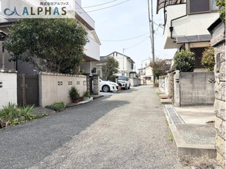 【前面道路含む現地写真】 | 明石市貴崎五丁目　一戸建て | ■南西道路に面し陽当たり良好です♪