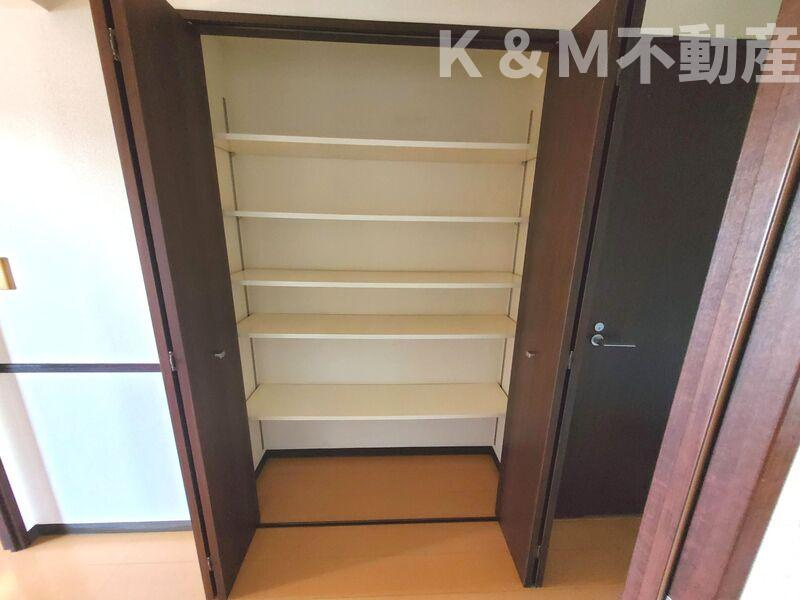 （ＰＥＴ可）Ｋａｓｈｉｗａ　８０８　Ｔｏｗｅｒ（柏８０８タワー）の収納|十分な収納スペースがあります