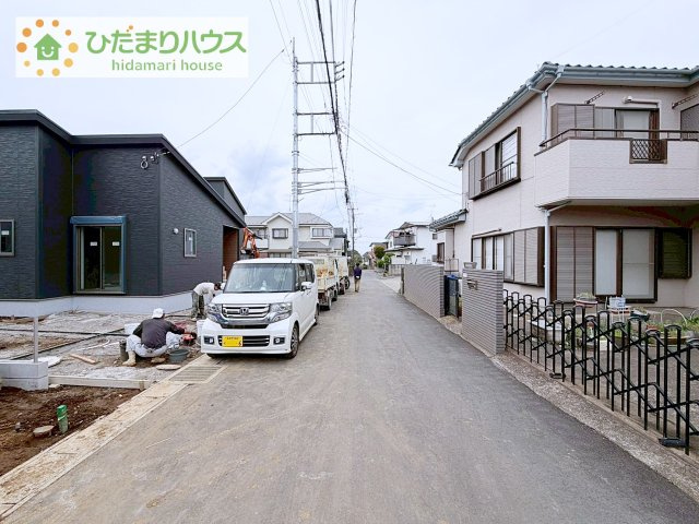【前面道路含む現地写真】 | 我孫子市中峠24-2期　新築戸建　3号棟 | （4/6撮影）