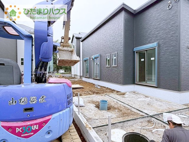 【駐車場】 | 我孫子市中峠24-2期　新築戸建　3号棟 | （4/6撮影）