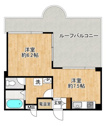 【間取り】 | 解放感のあふれるルーフバルコニーです。