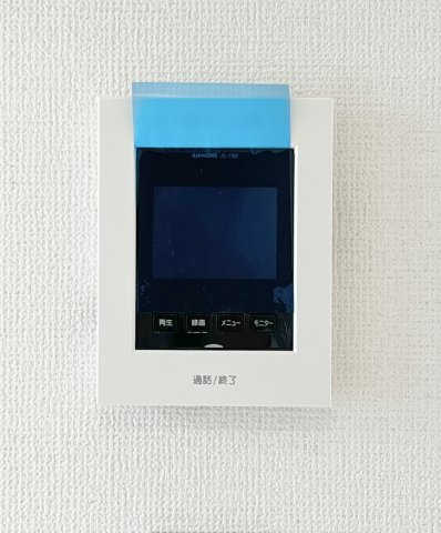 ブルーミングガーデン 磐田市東新町2丁目 1期1号棟の防犯設備|モニター付きインターフォン！！