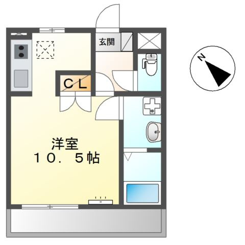 パークサイド旭の間取り