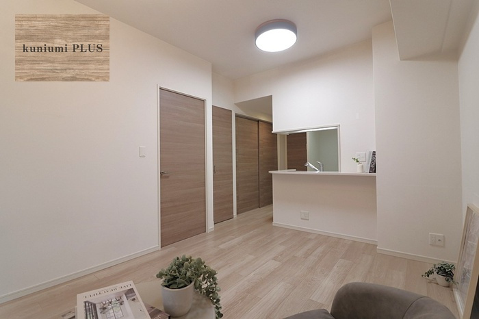 リバーガーデン福島木漏れ日の丘AB棟の居間・リビング