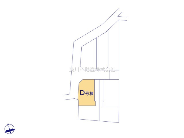 八王子市　弐分方町　新築一戸建て　１１期の区画図|～全7棟の新しいコミュニティが誕生～