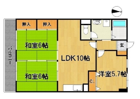 ライトハウスの間取り